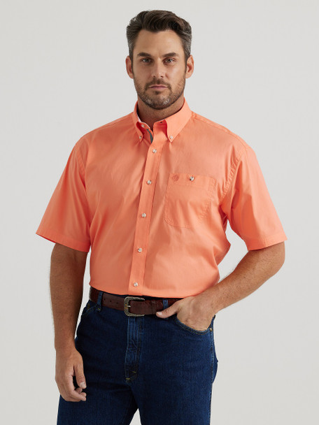 WRANGLER GEORGE STRAIT ORANGE - MENS SHIRT  - 112346543