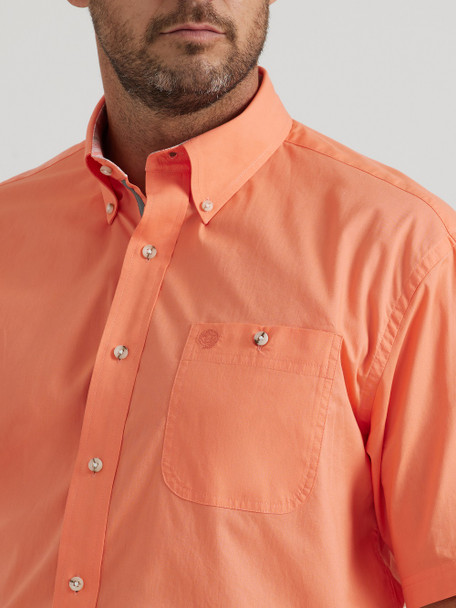 WRANGLER GEORGE STRAIT ORANGE - MENS SHIRT  - 112346543