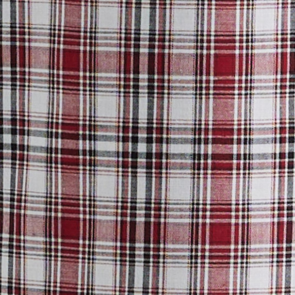 WRANGLER WRINKLE RESIST RED PLAID - MENS SHIRT  - 112346247