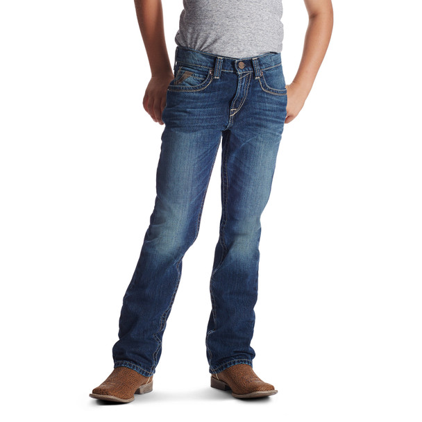 ARIAT B5 SLIM BOUNDARY STACKABLE - KIDS BOYS JEANS JEANS - 10018338
