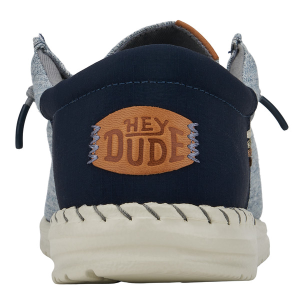 HEY DUDE WALLY FUNK NYLON CRAFT NAVY - FOOTWEAR MEN'S  - 40677-410