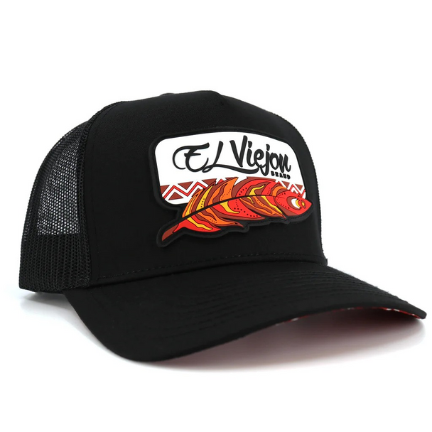 EL VIEJON NATIVO BLACK AVC - HATS CAP  - NATIVO BLACK AVC