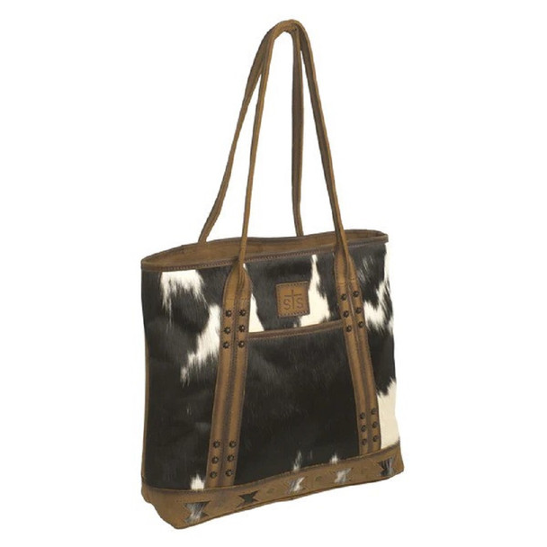 STS RANCHWEAR ROSWELL COWHIDE TOTE - LADIES PURSES  - STS32210