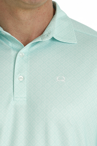 CINCH ARENAFLEX POLO MINT - MENS POLO  - MTK1863033