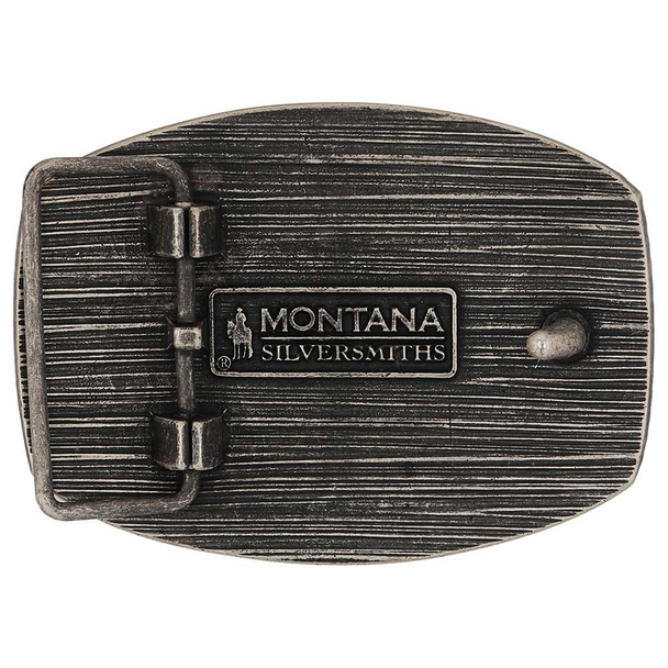 MONTANA SILVERSMITHS 2 FAITHFUL FRONTIER - ACC BUCKLE  - A996P