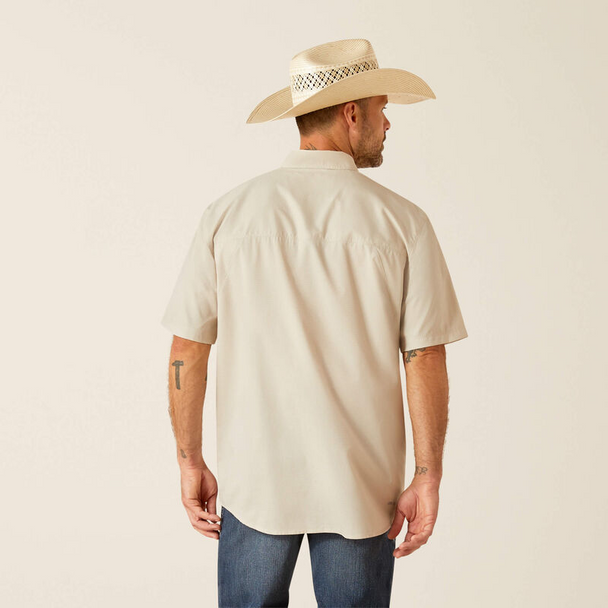 ARIAT 360 AIRFLOW SILVER LINING - MENS SHIRT  - 10051357