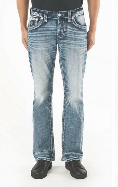 ROCK REVIVAL MATTEO B201 - MENS JEANS  - RP3951B201R