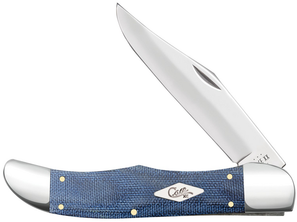 CASE BLUE DENIM CANVAS HUNTER - ACC KNIVES  - 60515