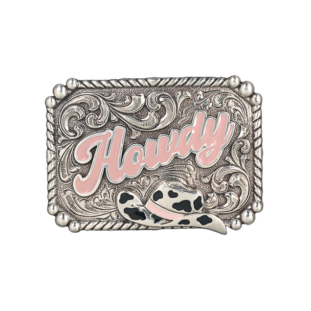M&F YOUTH HOWDY PINK - ACC BUCKLE  - 36108