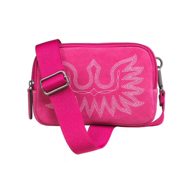 ARIAT CASANOVA BELT BAG HOT PINK - LADIES PURSES  - A770016729