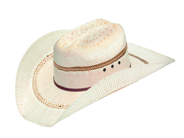 ARIAT CATTLEMAN CROWN BANGORA - HAT STRAWS  - A73126