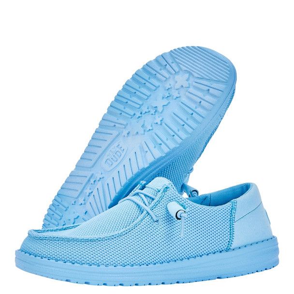 HEY DUDE WENDY FUNK MONO LIGHT BLUE - FOOTWEAR LADIES  - 40065-425