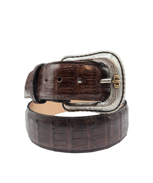 STETSON CAIMAN LEATHER BROWN - ACCESSORIES BELT MEN - 9917500-232
