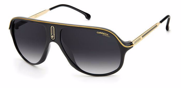 CARRERA BLACK GREY SHADE - SUNGLASS CARRERA  - SAFARI65/N8079O