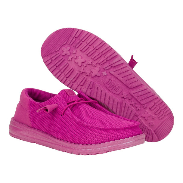HEY DUDE WENDY FUNK MONO PLUM - FOOTWEAR LADIES  - 40065-504