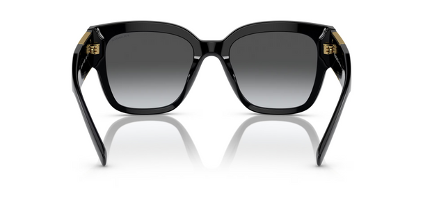 VERSACE BLACK WITH POLAR GREY GRADIENT - SUNGLASS VERSACE  - 4437UGB1/T3