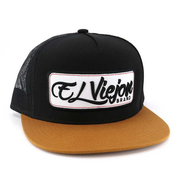 EL VIEJON EV PATCH CARAMEL PATCH FLAT - HATS CAP  - EV PATCH CARAMEL PATCH FLAT