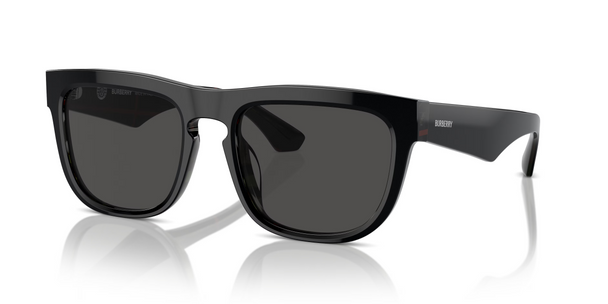 BURBERRY TOP BLACK VINTAGE ACETATE - SUNGLASS BURBERRY  - 4431U412187
