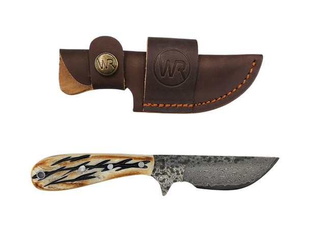 Whiskey Bent Hat Co. BURNT ORANGE CIERVO SKINNER - ACC KNIVES  - WB75-19