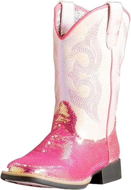 TWISTER KRISSY PINK YOUTH BOOTS - BOOT KIDS GIRLS - 446004730