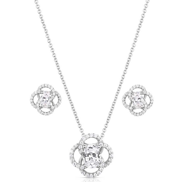 MONTANA SILVERSMITHS STARLIGHT SYMPHONY CRYSTAL SET - ACCESSORIES JEWELRY SET - JS5961