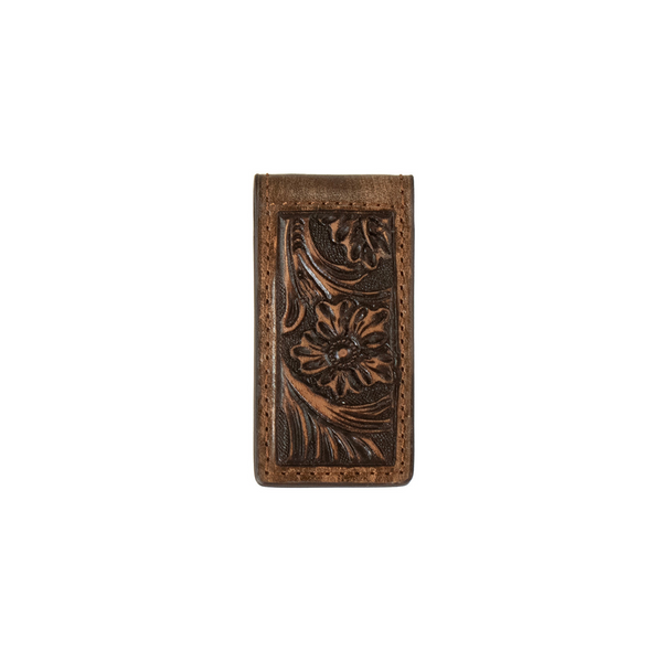 3-D BELT MAGNETIC MONEY CLIP FLORAL - ACCESSORIES WALLET  - D250013102