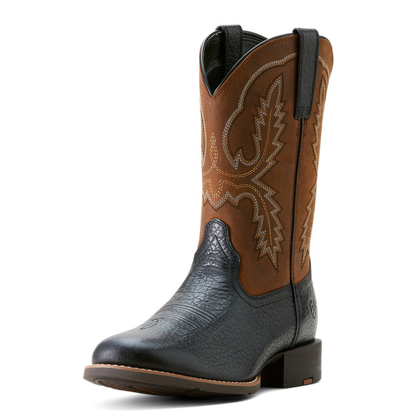ARIAT SPORT STRATTEN BLACK - BOOT MENS WESTERN - 10053659