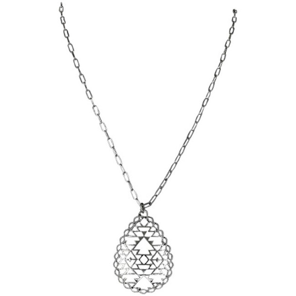 JUSTIN  PAPERCLIP CHAIN TEARDROP - ACCESSORIES JEWELRY EARRINGS - 24054NJ1