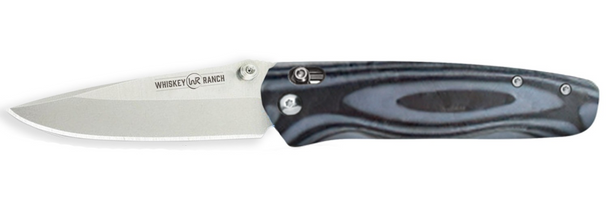 Whiskey Bent Hat Co. SQUALL CATCH PIN LOCK BLUE - ACC KNIVES  - WB57-47