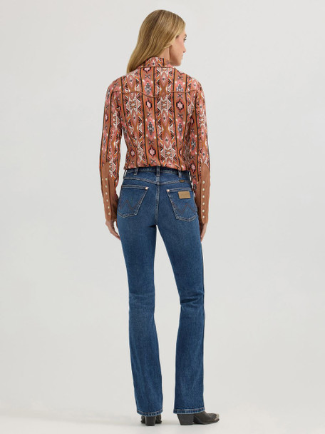 WRANGLER X LAINEY WILSON BOOT HUGGER - LADIES JEANS  - 112360614