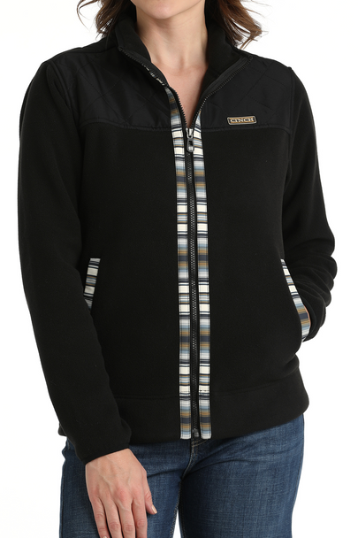 CINCH BLACK FLEECE CONTRAST TRIM - LADIES JACKET  - MAJ9908001