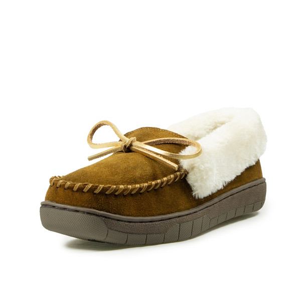 ARIAT IVY MOCCASIN BROWN - FOOTWEAR LADIES SLIPPERS - 10058641