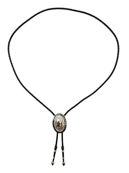 MONTANA SILVERSMITHS PRAYING COWBOY BOLO TIE - ACCESSORIES OTHER  - BT26-917XS
