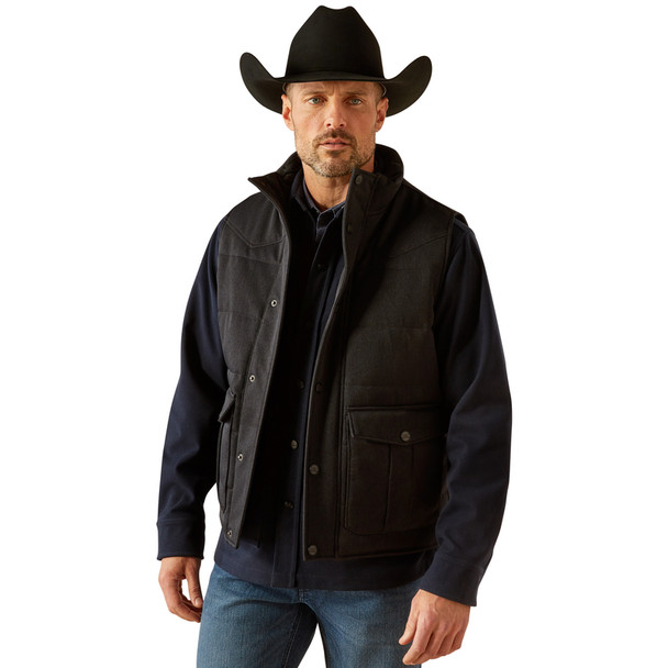 ARIAT RELENTLESS WEATHERFORD BLACK - MEN VESTS  - 10052060
