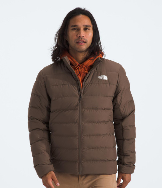 NORTH FACE ACONCAGUA 3 SMOKEY BROWN - MENS JACKET  - NF0A84HZ1OI