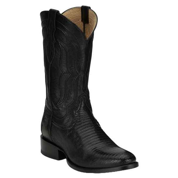 TONY LAMA KIRTLAND BLACK LIZARD - BOOT MENS WESTERN - DR5153