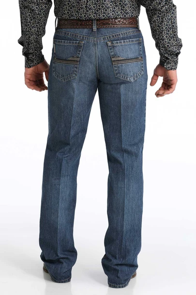 CINCH GRANT RELAXED FIT MEDIUM STONE - MENS JEANS  - MB30237001