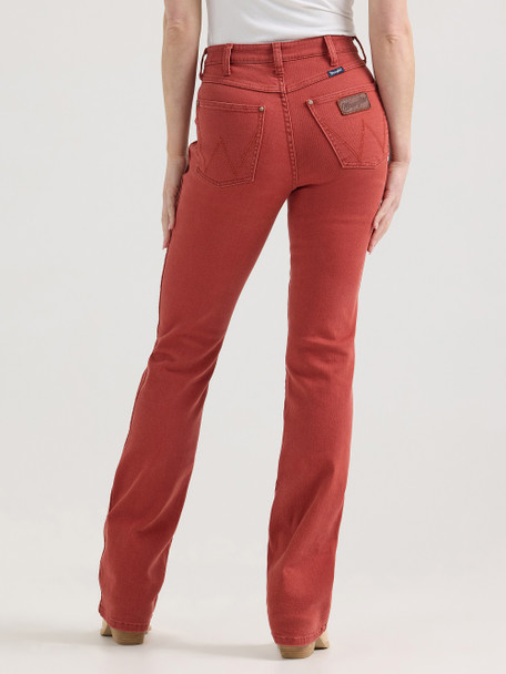WRANGLER RETRO BAILEY BOOTCUT NOVA RED - LADIES JEANS  - 112359377