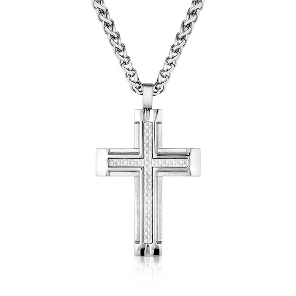 MONTANA SILVERSMITHS HEROS BELIEF CROSS - ACCESSORIES JEWELRY NECKLACE - NC6163