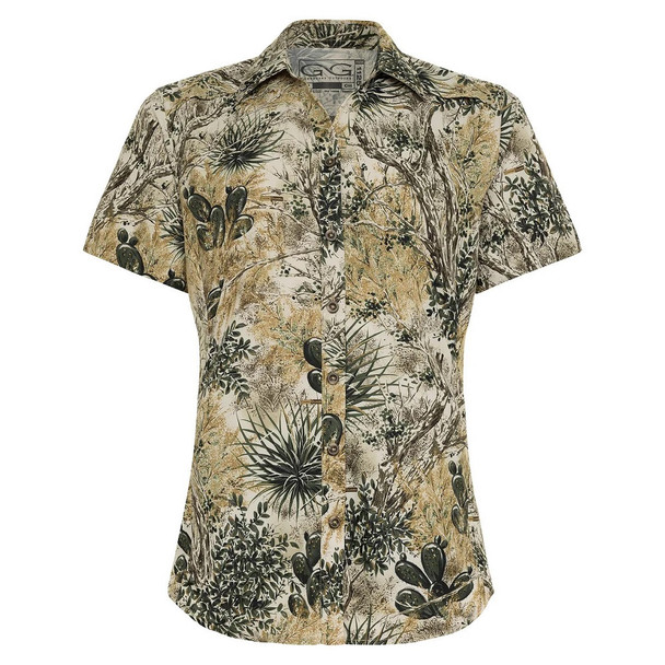 GAMEGUARD LADIES DESERT CAMO MICROFIBER - LADIES SHIRT  - 1125GGC