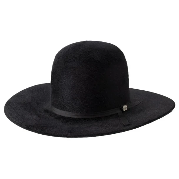 RESISTOL KODIAK 8X BLACK 5" BRIM - HAT FELTS  - RFKODK-165007
