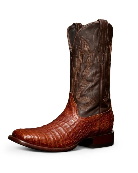 TECOVAS THE WILLIAM PECAN CAIMAN - BOOT MENS WESTERN - M10069PEC