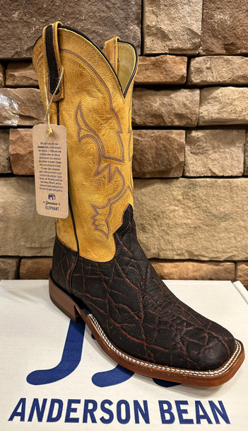 ANDERSON BEAN BOOT ELEPHANT RUST BARK VINTAGE - BOOT MENS WESTERN - 341050