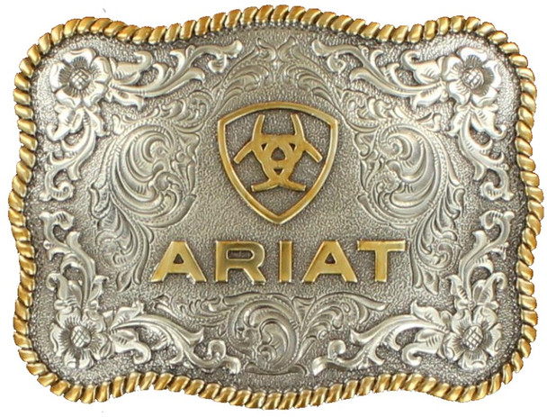 ARIAT SCALLOPED BUCKLE ROPE TRIM - ACC BUCKLE  - A37007