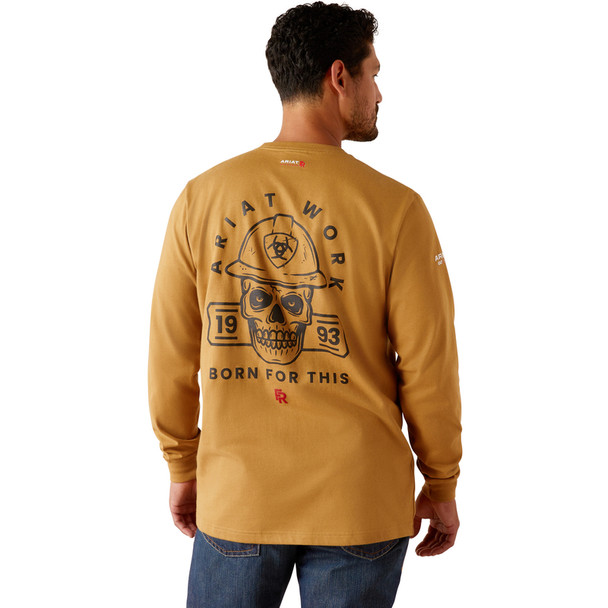ARIAT FR HARDHEAD BISTRO PRINT - FR SHIRT  - 10054608