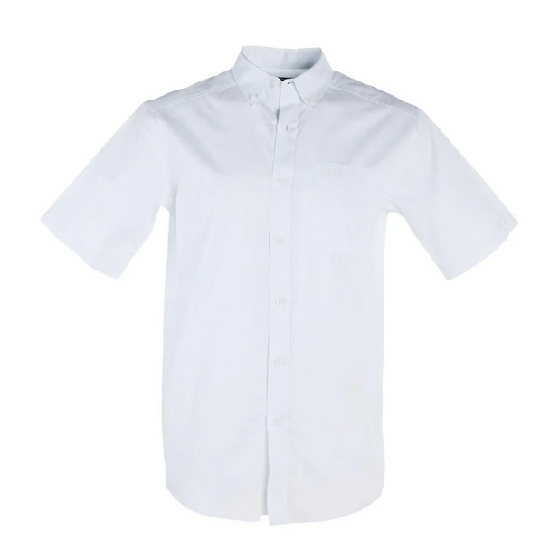 ARIAT LIGHTWEIGHT SOLID TWILL WHITE - MENS SHIRT  - 10061845