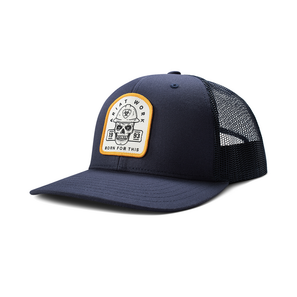 ARIAT BORN 4 THIS SNAP BACK NAVY - HATS CAP  - A290001903
