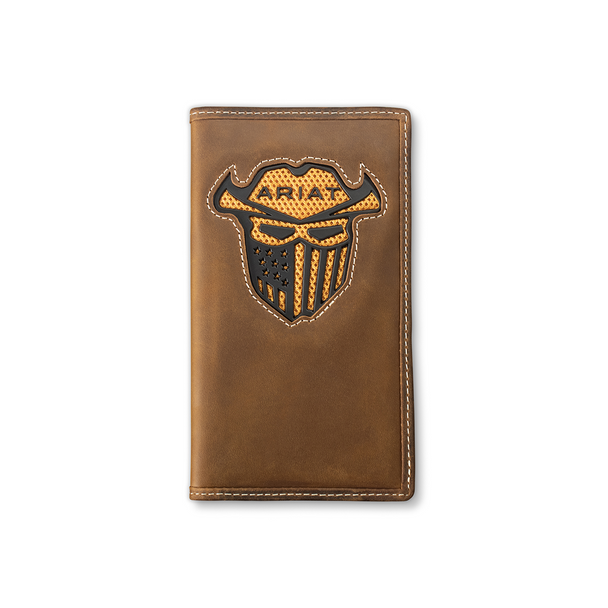 ARIAT INCOGNITO MEDIUM BROWN RODEO - ACCESSORIES WALLET  - A3400644