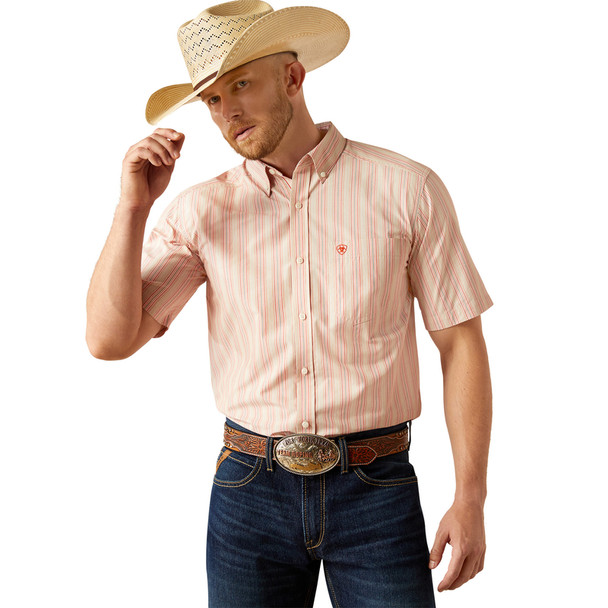 ARIAT WINTER PRO SERIES KHAKI PRINT - MENS SHIRT  - 10058752