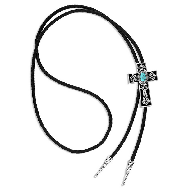 MONTANA SILVERSMITHS EVERLASTING FAITH BOLO TIE - ACCESSORIES OTHER  - BT6181